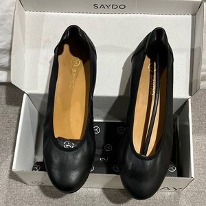 Leather Ballet flats